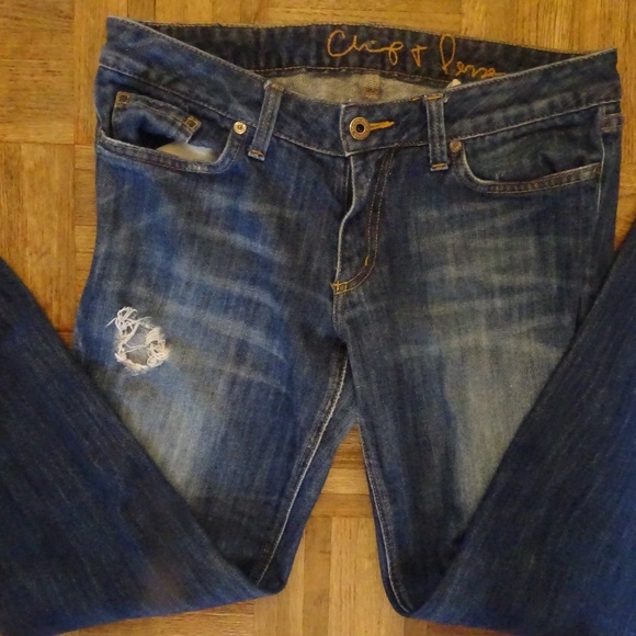 CHIP & PEPPER  STELLA BOOT CUT JEANS SIZE 30X 32 - Picture 2 of 3